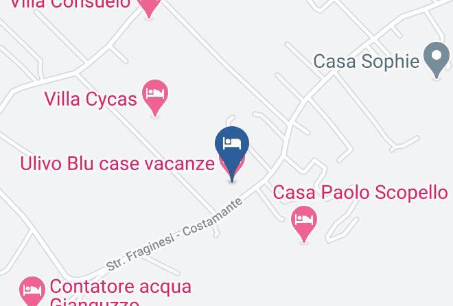 Trapani - Ulivo Blu Case Vacanze Maps