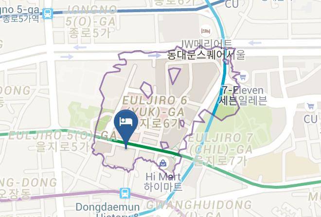 Uljiro Co Op Residence Hotel Map