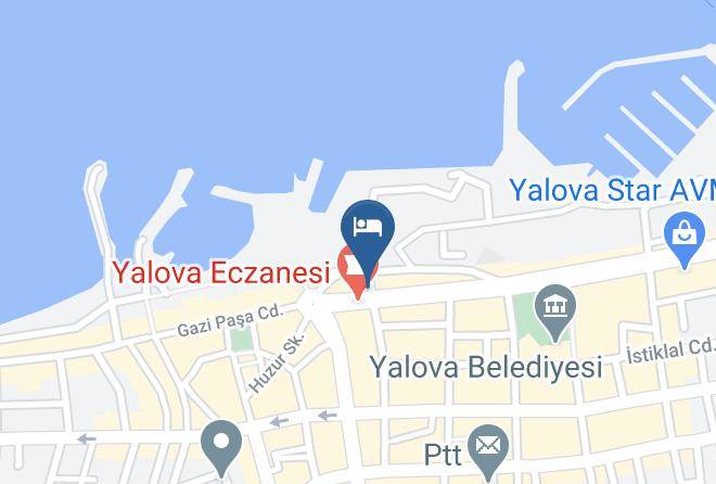 Yalova Suleymanbey - Ulke Hotel Maps