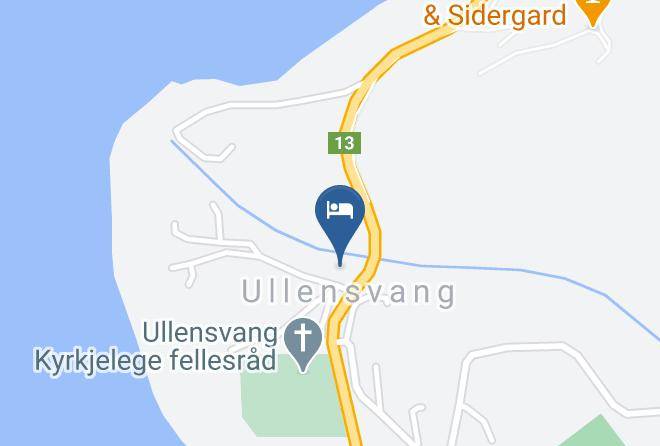 Ullensvang - Ullensvang Gjesteheim Maps