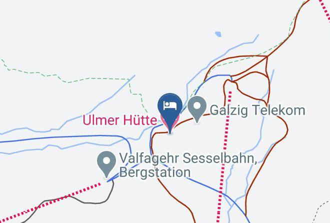 Bludenz - Ulmer Hutte Maps