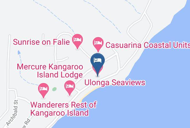 Kangaroo Island - Ulonga Seaviews Maps