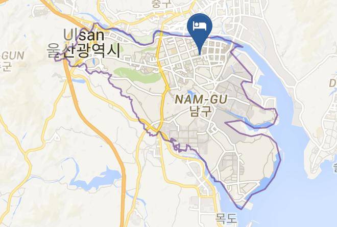 Namgu - Ulsan City Hotel Maps