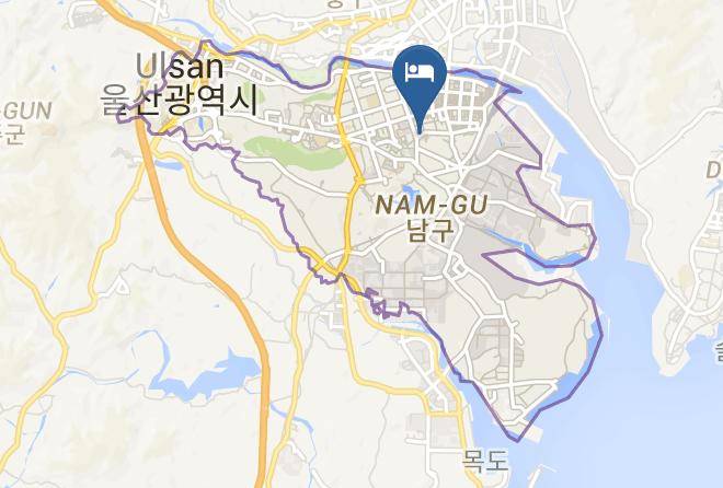 Namgu - Ulsan Hotel Maps