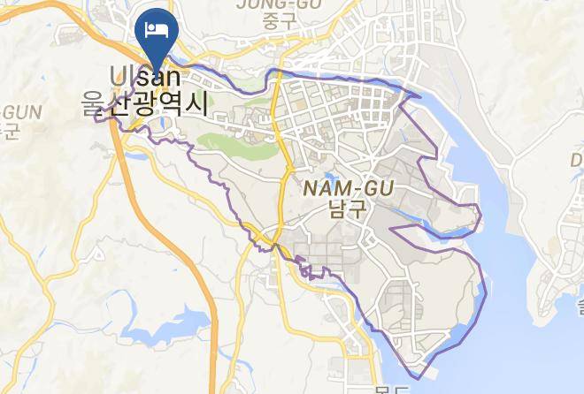 Namgu - Ulsan Koi Hotel Maps