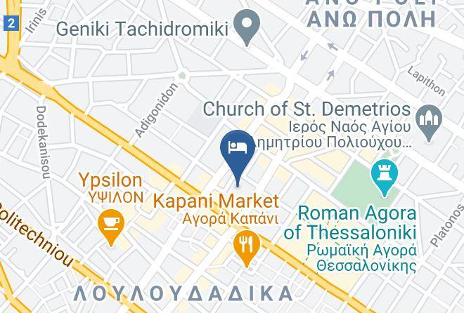 Salonica - Ultima Suites Nilie Premium Hospitality Mgmt Maps