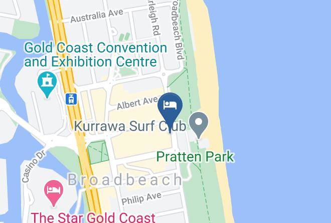 Gold Coast - Ultiqa Air On Broadbeach Maps