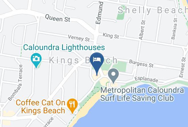 Sunshine Coast - Ultiqa Shearwater Resort Maps