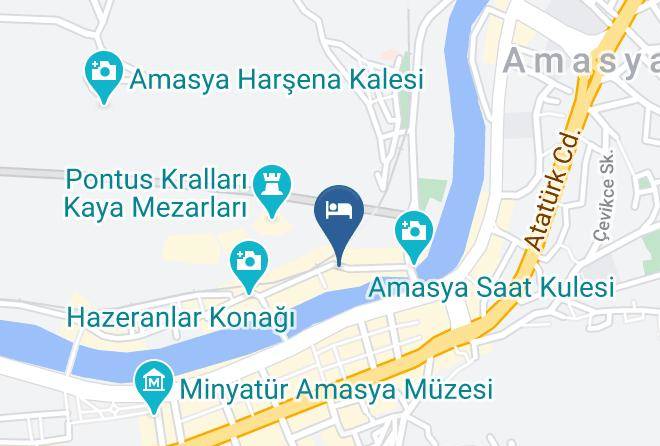 Amasya - Uluhan Otel Maps