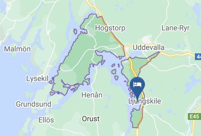 Uddevalla - Ulvons Vandrarhem & Stugor Maps