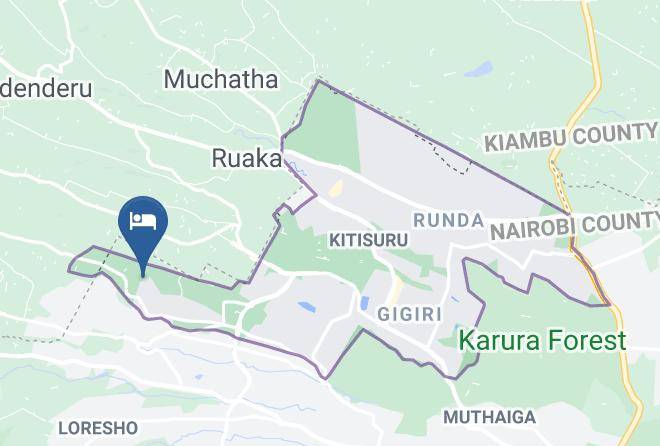 Nairobi - Ulwazi Place Maps