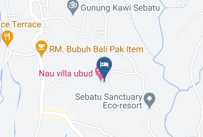 Gianyar Regency - Uma Kakul Sebatu Maps