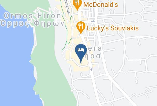 Thira - Uma Ray Suites Maps