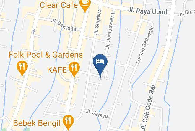 Gianyar Regency - Umah Belos Maps