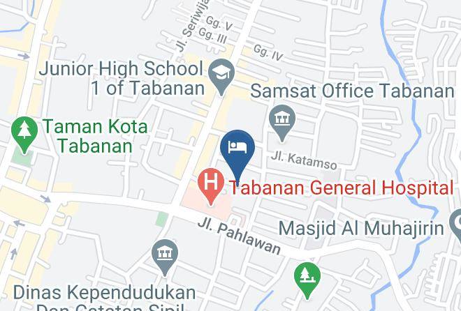 Tabanan Regency - Umah Hijau Tabanan Maps