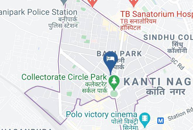 Jaipur - Umaid Bhawan Hotel Maps
