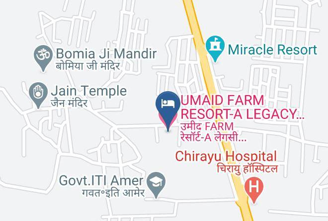 Amber - Umaid Farm Resort A Legacy Vintage Stay In Jaipur Maps