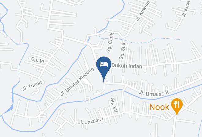 Badung Regency - Umalas Hotel And Residence Maps