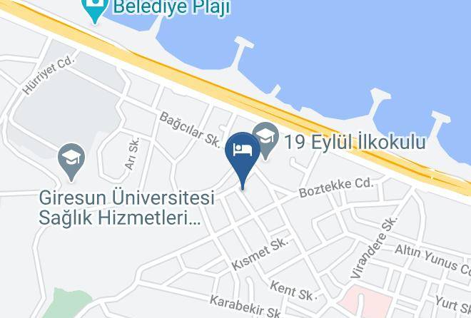Giresun - Umar Erkek Ogrenci Yurdu Maps