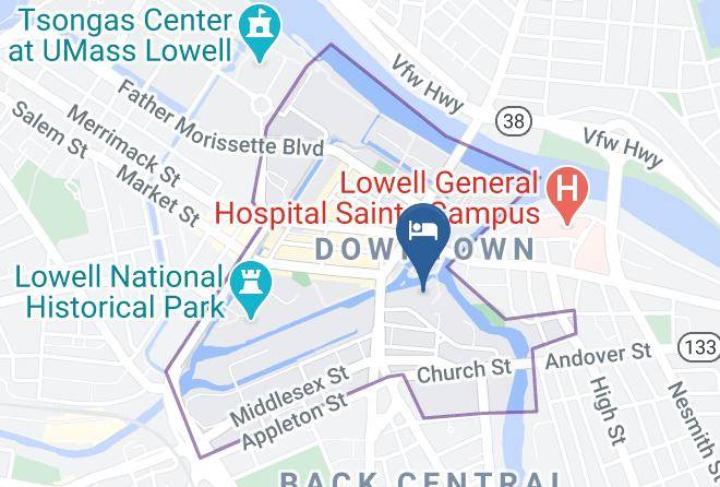 Middlesex - Umass Lowell Inn & Conference Center Maps
