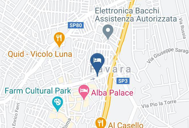 Agrigento - Umberto I Affitti Brevi Maps