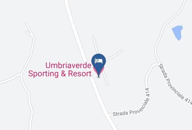 Perugia - Umbriaverde Sporting & Resort Maps