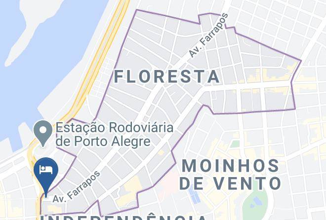 Porto Alegre - Umbu Hotel Porto Alegre Maps