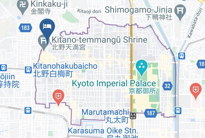 Umenotoan Kamishichiken Map