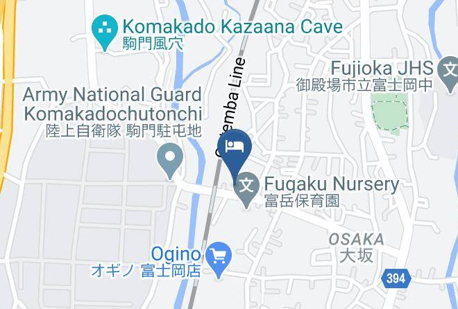 Gotemba City - Umenoya Ryokan Maps