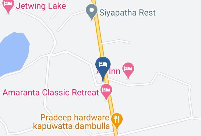 Kandy - Sen Saal Resort Maps