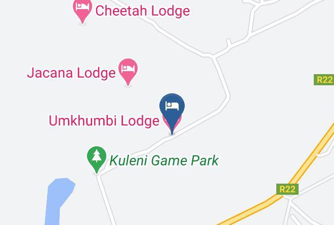 Umkhanyakude - Umkhumbi Lodge Maps