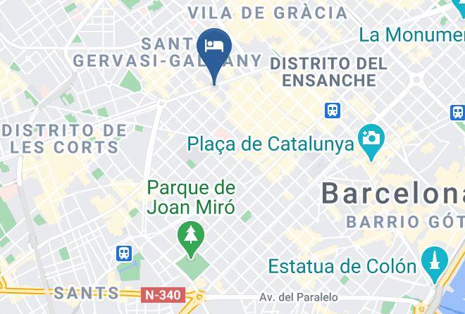 Barcelona - Umma Barcelona Bed&breakfast Boutique Maps