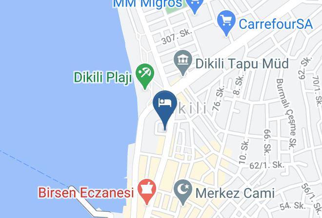 Dikili - Ummetoglu Hotel Maps