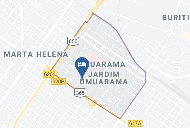 Uberlandia - Umuarama Hotel Maps