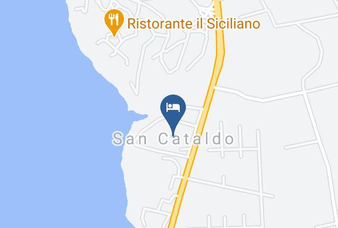 Palermo - Una Scogliera Sul Mare Con Piscina By Wonderful Italy Maps