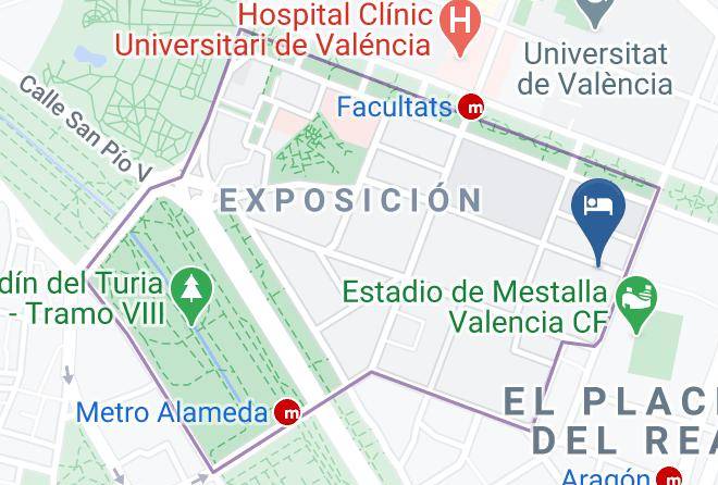 Valencia - Una Ubicacion Perfecta Maps
