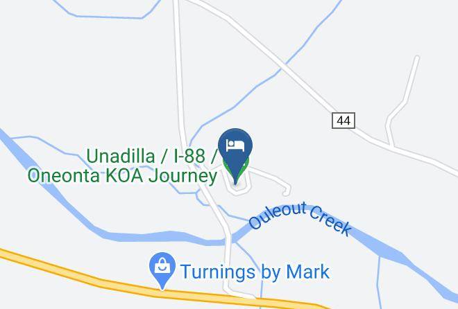 Delaware - Unadilla I 88 Oneonta Koa Journey Maps