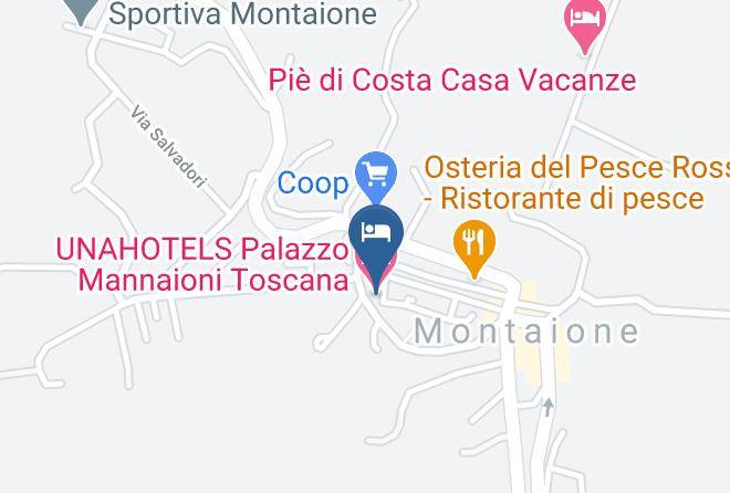 Florence - Unahotels Palazzo Mannaioni Toscana Maps