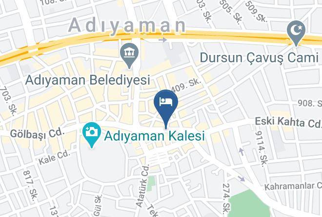 Adiyaman Kapcami - Unal Otel Maps
