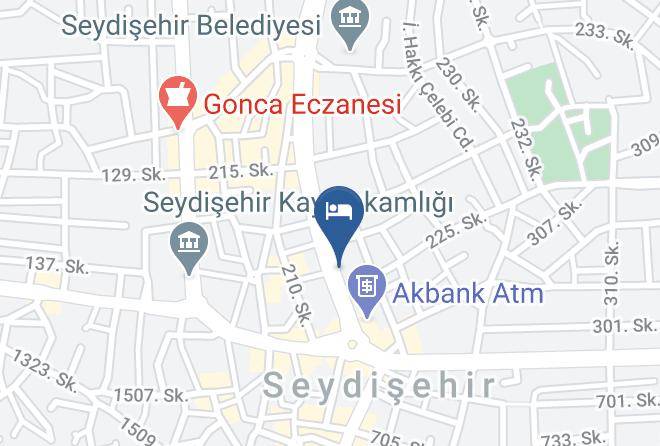 Seydisehir - Unal Palas Otel Maps