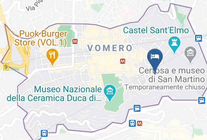 Naples - Unaterrazzasulgolfo Maps