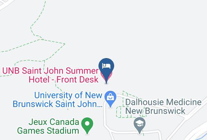 Saint John - Unb Saint John Summer Hotel Front Desk Maps