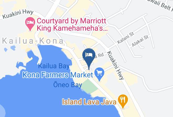 Hawaii - Uncle Billy's Kona Bay Hotel Maps