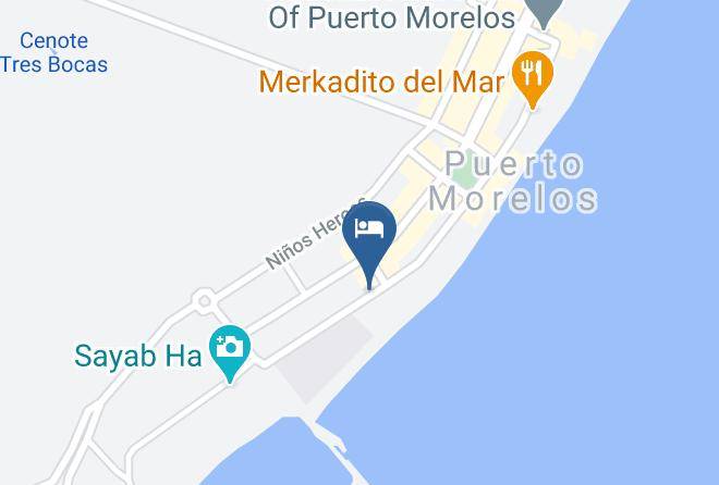 Puerto Morelos - Uncle Hugo's Maps