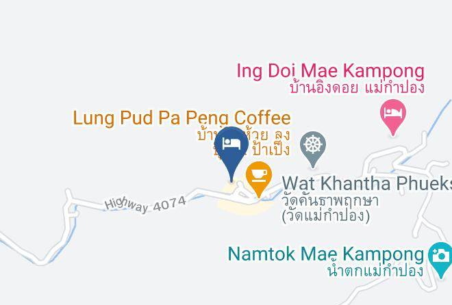 Amphoe Mae On - Uncle Nuek Baan Dok Miang Mae Kampong Maps