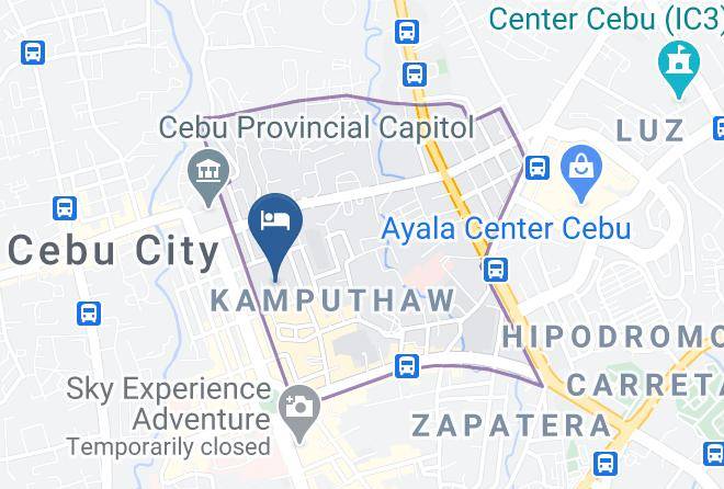 Cebu - Uncle Tom's Cabin Hotel Maps