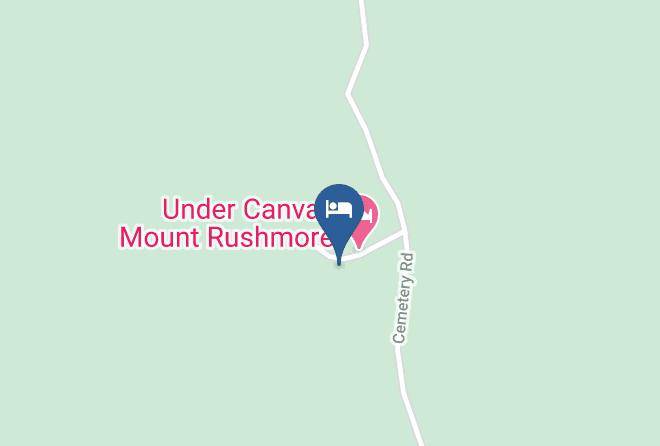 Under Canvas Mount Rushmore Map