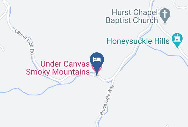 Sevier - Under Canvas Smoky Mountains Maps