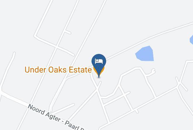 Cape Winelands - Under Oaks Estate Maps