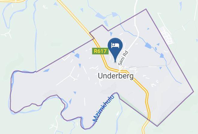 Harry Gwala - Under The Berg B&b Maps